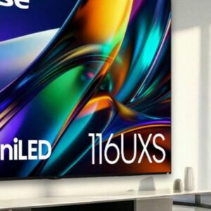 Hisense 116UXS RGB MiniLED evo TV