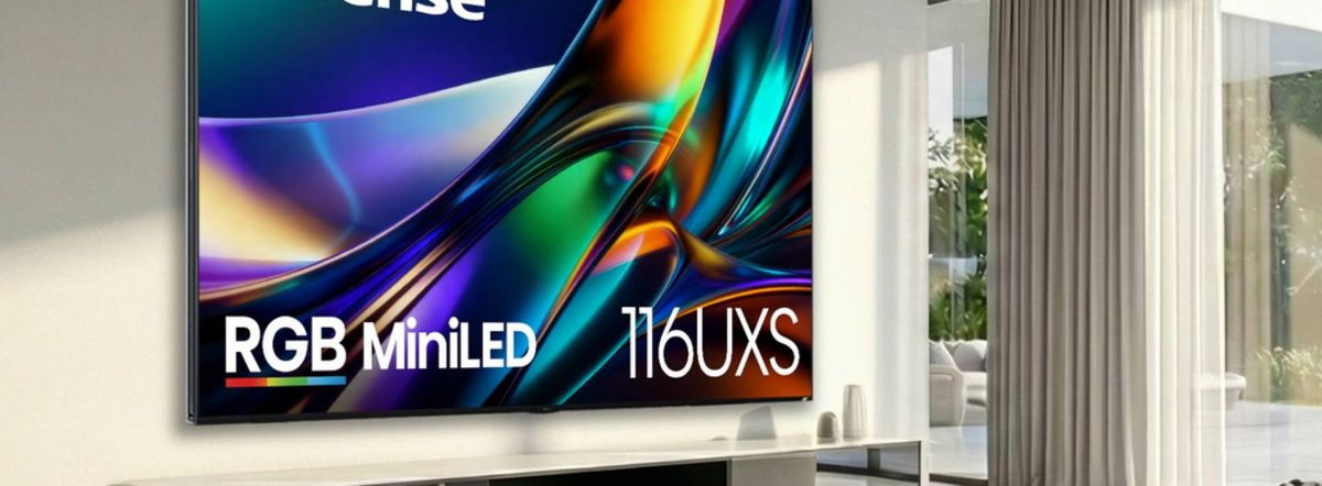 Hisense 116UXS RGB MiniLED evo TV