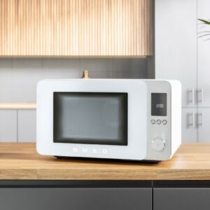 Smeg MOC02 9-in-1 Combination Microwave Oven (MOC02WHMUK)
