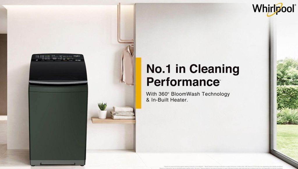 Whirlpool 360° Bloomwash Pro 11kg Top Load Washing Machine